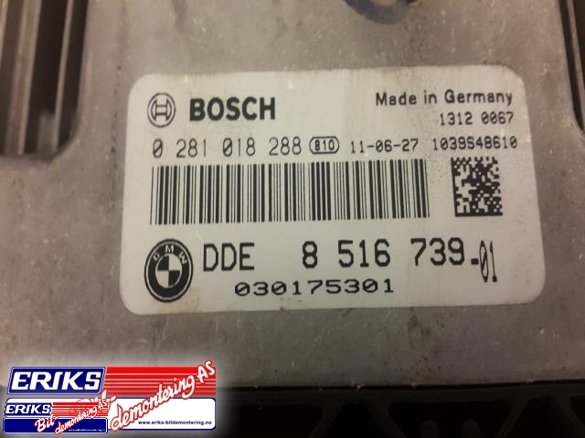 Styreenhet motor til Mini One/Cooper 2007-2014 (R55-57) (R55-57) (BOSCH|0 281 018 288|8 516 739|)