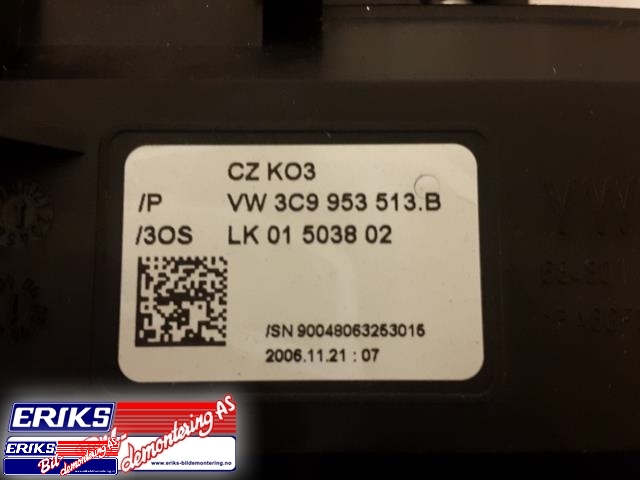 Bryter combi til VW Passat 2005-2010 (B6) (B6) (3C9 953 513.B|3C9 953 513 R|)