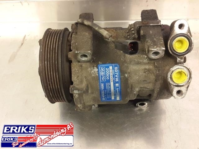 Aircondition kompressor til Peugeot 307 2005-2008 (Fase 2) (SANDEN|3M5H-19D629-SB|)