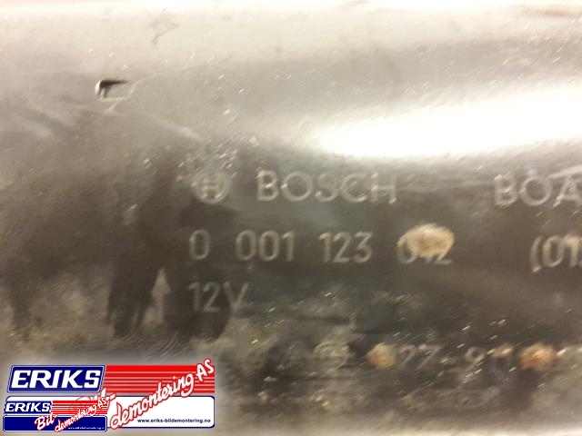 Starter diesel til VW Golf, Plus/Cross 2005-2009 (Fase 1)  (BOSCH|0 001 123 012|)