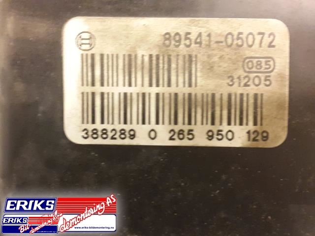 ABS sentral til Toyota Avensis 2003-2008 (Type II)  (BOSCH|89541-05072|)