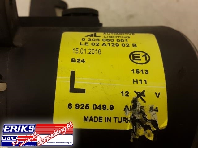 Tåkelykt venstre foran til Mini One/Cooper 2001-2007 (R50-53) (R50-53) (AL|0 305 060 001|)