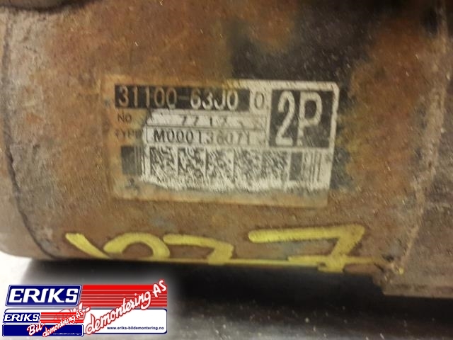 Starter til Suzuki Swift 2005-2010 (MITSUBISHI|31100-63J0|)