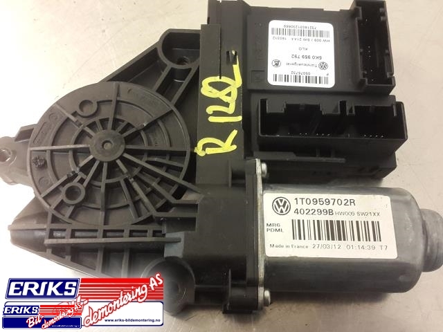 Ruteheis, kun motor, høyre foran til VW Caddy, 2010-2015 (Type III, Fase 2)  (5K0 959 792)