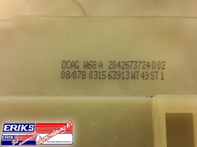 Girstang/girvelger automat til Mercedes C-Klasse 2007-2011 (Fase 1) (W204) (W204) (2042673724|)