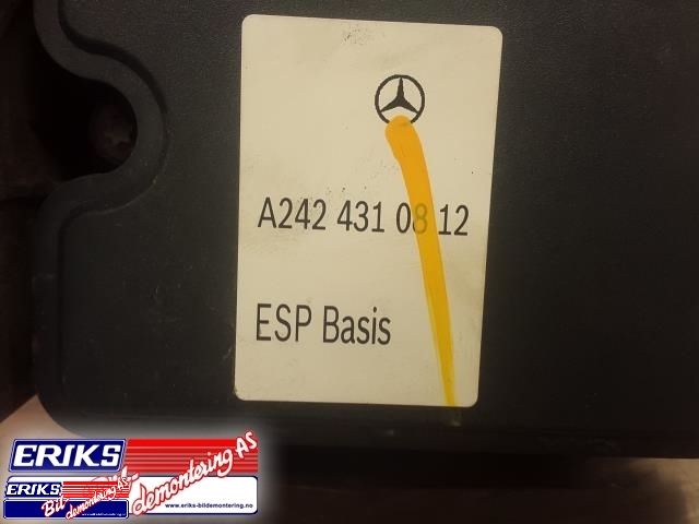 ABS sentral til Mercedes B-Klasse 2011-2018 (W246) (W246) (A 242 431 09 12|A242 431 08 12|)