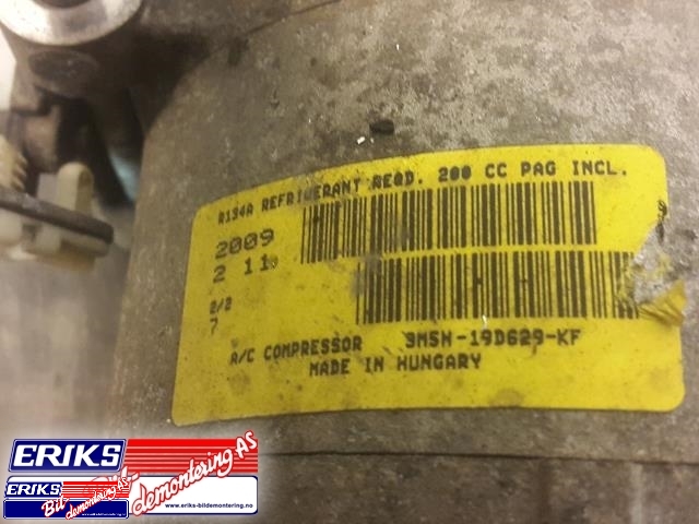 Aircondition kompressor til Ford Focus 2008-2010 (Type II, Fase 2) (3M5H-19D629-KG|)