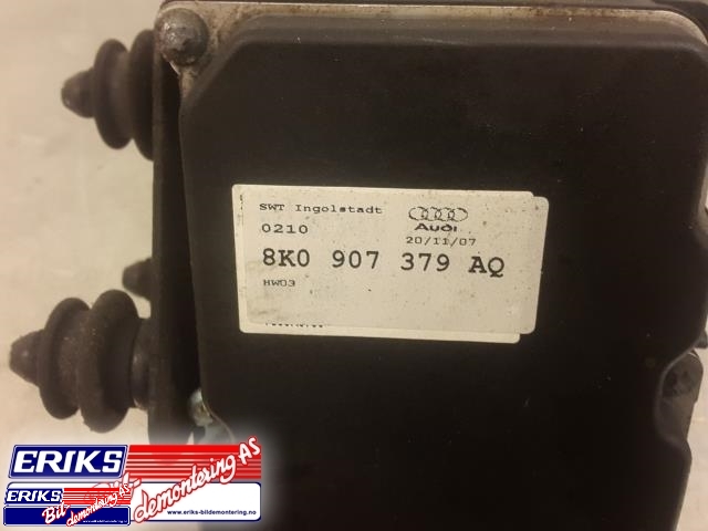 ABS sentral til Audi A4 2007-2014 (Type IV) (B8) (B8) (BOSCH|8K0 907 379 AQ|)