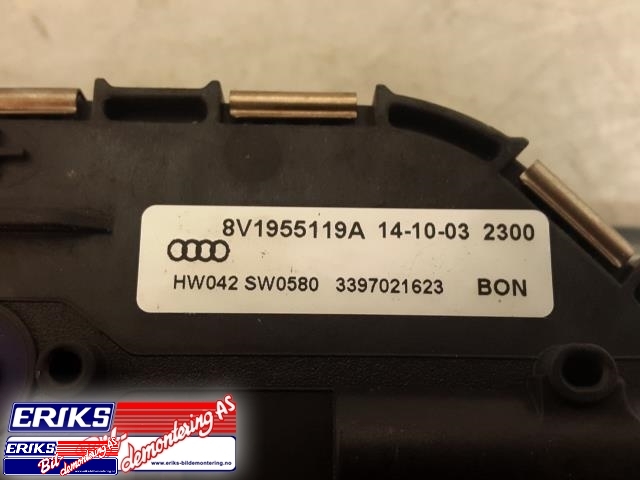 Viskermotor frontrute til Audi A3 2012-2016 (Type III, Fase 1) (BOSCH|1 397 220 663|)