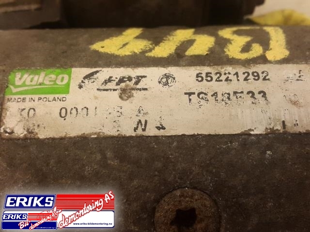 Starter diesel til Opel Combo C 2002-2011 (VALEO|55221292|)