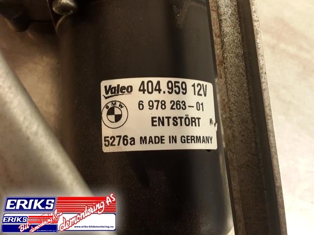 Viskermotor frontrute til BMW 3-Serie 2005-2011 (E90/E91/E92/E93) (E90/E91/E92/E93) (VALEO|404.959|)