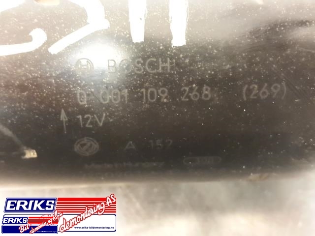 Starter diesel til Fiat Croma 2006-->>  (BOSCH|0 001 109 268|)