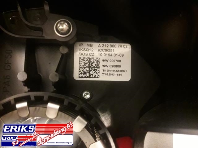 Bryter combi til Mercedes C-Klasse 2011-2014 (Fase 2) (W204) (W204) (A 212 900 74 02|)
