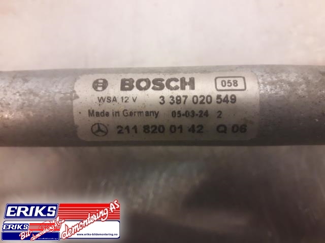 Viskeroverføring til Mercedes E-Klasse 2002-2006 (Fase 1) (W211) (W211) (BOSCH|A 211 820 01 42|)