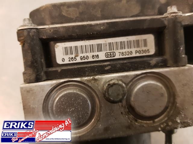 ABS sentral til Nissan Qashqai 2007-2010 (Type I, Fase 1) (BOSCH|0 265 950 616|)