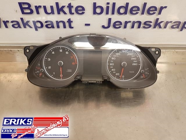 Instrumentpanel til Audi A4 2007-2014 (Type IV) (B8) (B8) (MAGENTIMARELLI|8K0 920 901 C|)