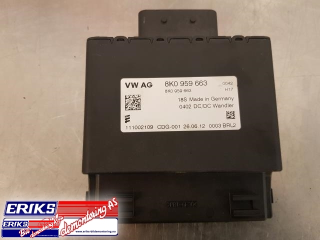 Styreenhet diverse til Audi A4, 2007-2014 (Type IV) (B8) (B8) (8K 959 663)