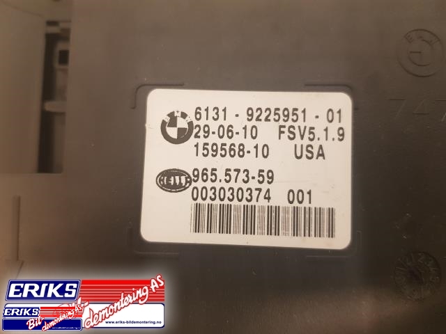 Taklyspanel til BMW X5 2007-2013 (E70) (E70) (HELLA|6131 9225951 01|)