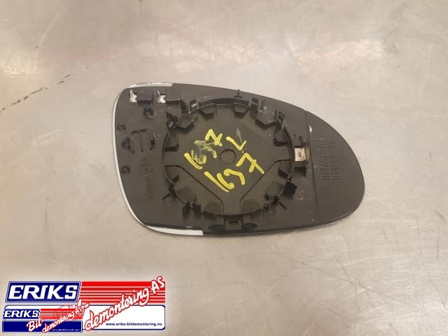 Speilglass høyre til VW Golf V, STV 2007-2010 (JETTA) (JETTA) (5M0 857 522 F|)