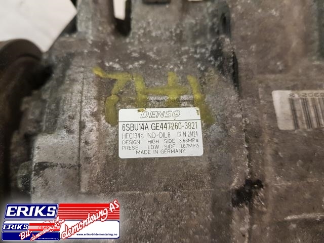 Aircondition kompressor til BMW 3-Serie 2005-2011 (E90/E91/E92/E93) (E90/E91/E92/E93) (DENSO|447260-3821|)
