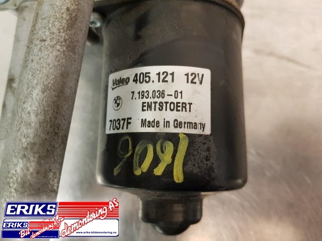 Viskermotor frontrute komplett m/overføring til BMW 1-Serie 2004-2011 (E81/E82/E87/E88) (E81/E82/E87/E88) (VALEO|405.121|)