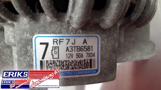 Dynamo til Mazda 6 2002-2008 (Type I)  (MITSUBISHI|RF7J-18-300A|A3TB6581|)