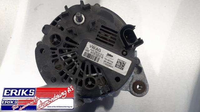 Dynamo til VW Golf VII 2012-2017 (Fase 1) (VALEO|04E 903 023 K|)