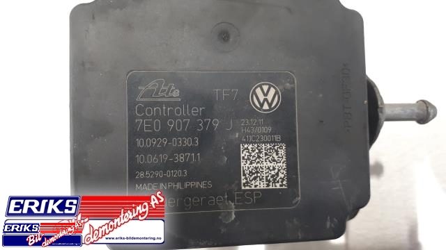 ABS sentral til VW Transporter / Caravelle 2009-2015 (Fase 2) (T5) (T5) (ATE|7E0 614 517 G|)