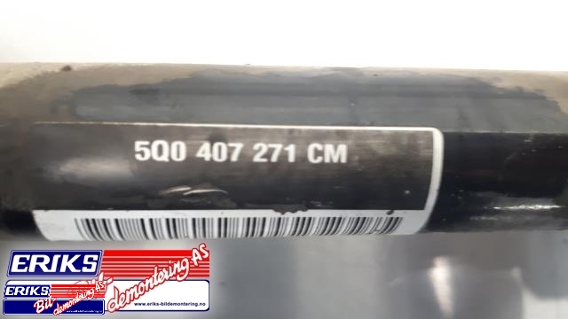 Drivaksel venstre foran, hybrid til Audi A3 2016-2020 (Type III, Fase 2)  (5Q0 407 271 CM|)