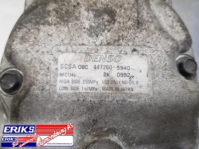 Aircondition kompressor til Subaru Outback 2003-2007 (Type III, Fase 1) (DENSO|447260-5940|)
