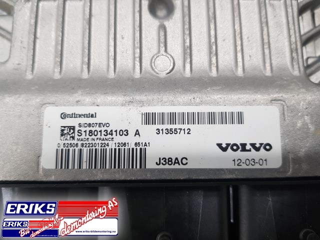 Styreenhet motor til Volvo V70 2007-2013 (Type III, Fase 1)  (CONTINENTAL|S180134103 A|)