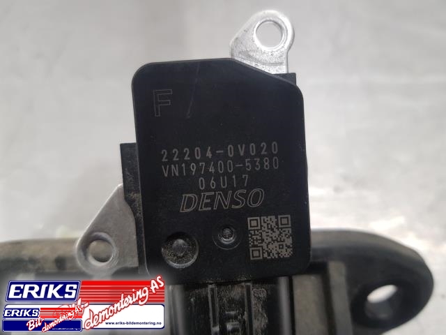Luftmengde/luftmassemåler til Toyota RAV4 2013-2015 (Type IV, Fase 1)  (DENSO|22204-0V020|)
