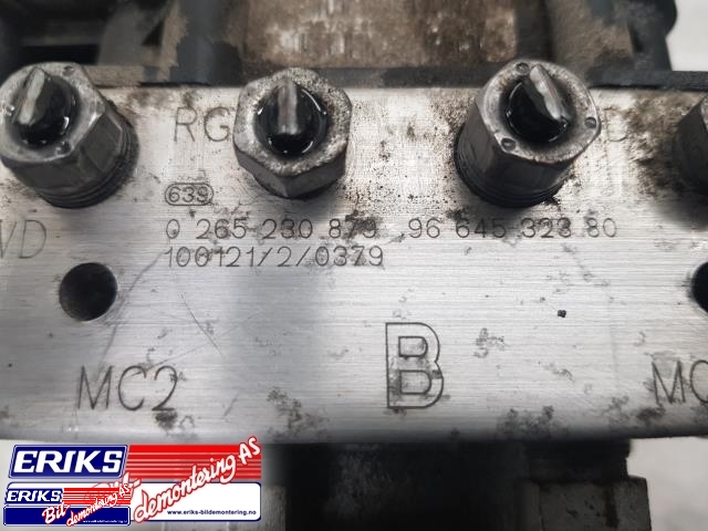 ABS sentral til Peugeot 3008 2009-2016 (Type I)  (BOSCH|0 265 230 879|)