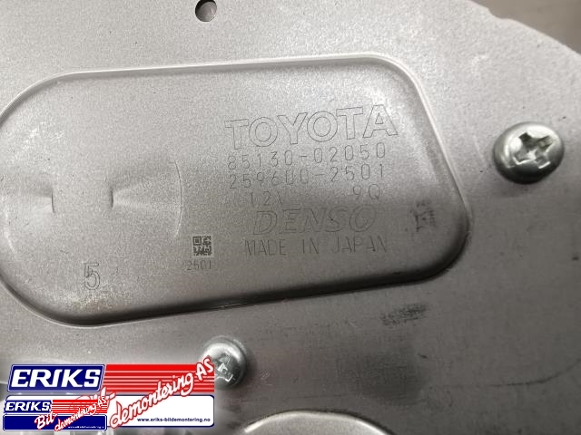 Viskermotor bakrute til Toyota Auris 2013-2015 (Type II, Fase 1)  (DENSO|85130-02050|)