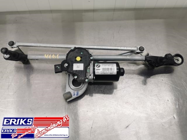 Viskermotor frontrute komplett m/overføring til BMW 1-Serie 2011-2015 (Fase 1) (F20/F21) (F20/F21) (VALEO|7 267 503 02|)