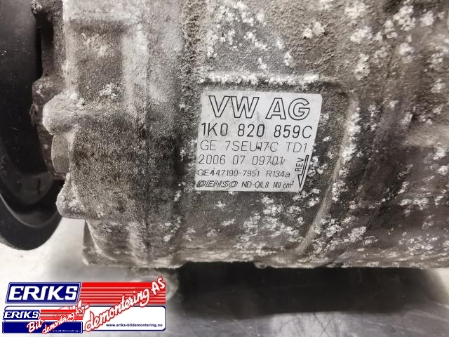 Aircondition kompressor til VW Golf V, Combi 2003-2008  (DENSO|1K0 820 859C|)