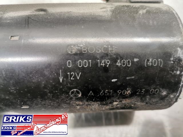 Starter diesel til Mercedes C-Klasse 2011-2014 (Fase 2) (W204) (W204) (BOSCH|0 001 149 400|)