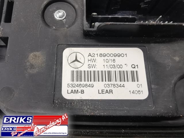 Styreenhet xenon/ballast til Mercedes C-Klasse 2011-2014 (Fase 2) (W204) (W204) (AL|A2189009901|)