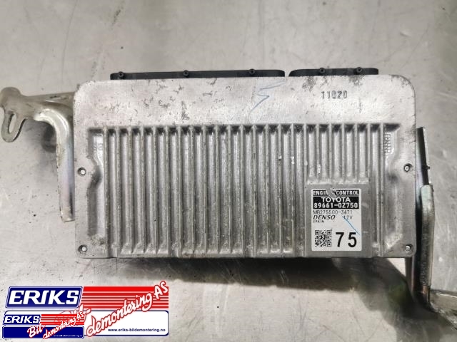 Styreenhet motor til Toyota Auris 2013-2015 (Type II, Fase 1)  (DENSO|89661-0Z750|)