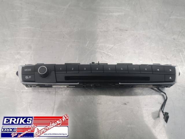 Bilstereo betjeningspanel til BMW 3-Serie, 2012-2018 (F30/F31/F34) (F30/F31/F34) (6131926110202)