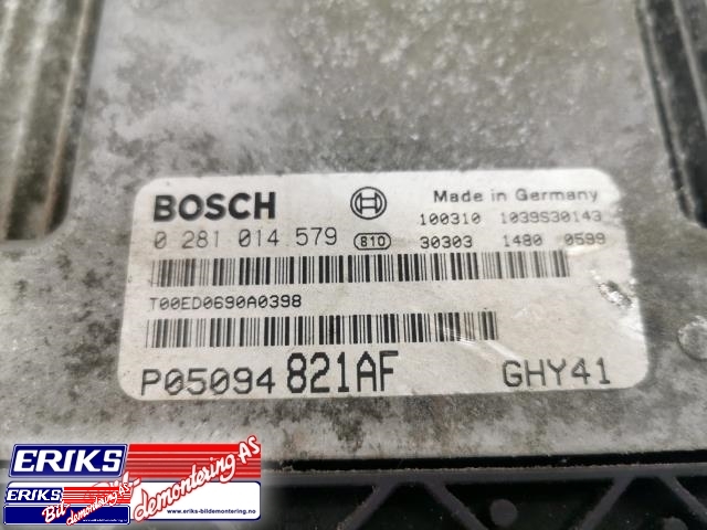 Styreenhet motor til Dodge Journey 2008-2010 (BOSCH|0 281 014 579|)
