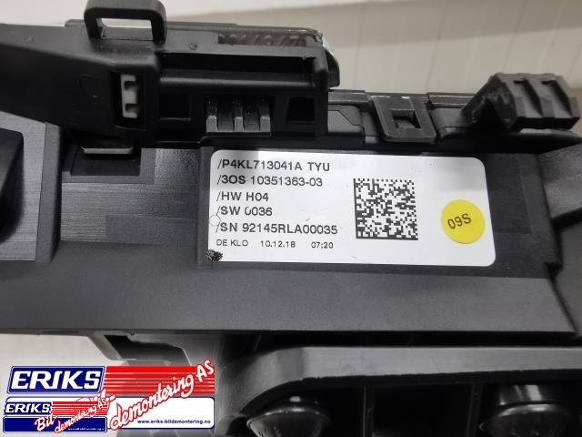 Girstang/girvelger automat til Audi e-tron 2018-->> (4KL 713 041 A|4KL 713 321|)