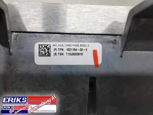 Koblingsboks elbil (HVJB) til Tesla Model S 2013-2016 (Fase 1)  (1021154-00-E|)