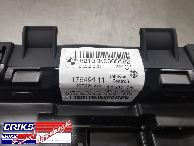 Instrumentpanel til BMW X1 2015-2022 (F48) (F48) (JOHNSON CONTROLS|6210IK6805182|)