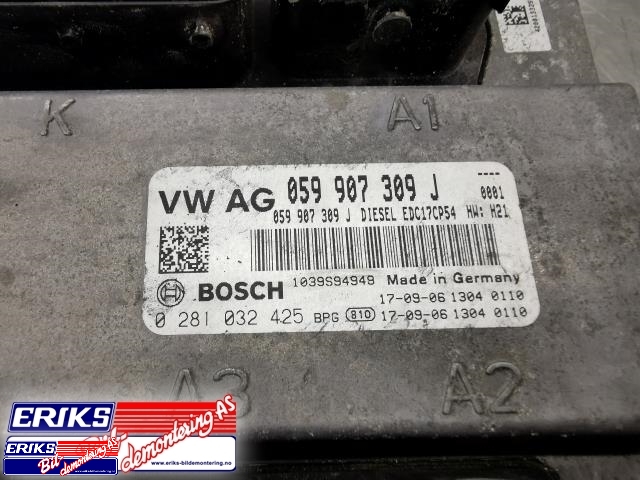 Styreenhet motor til VW Amarok 2016-2022 (Type I, Fase 2) (BOSCH|059 907 309 J|)