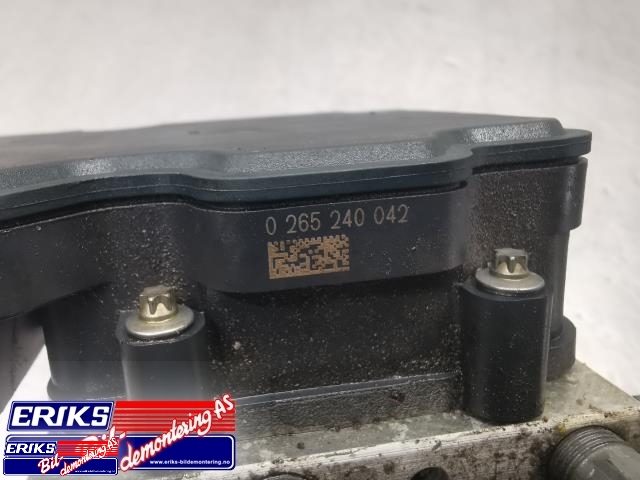 ABS sentral til Renault Zoe 2013-2019 (Fase 1)  (BOSCH|0 265 240 042|476601988R|)