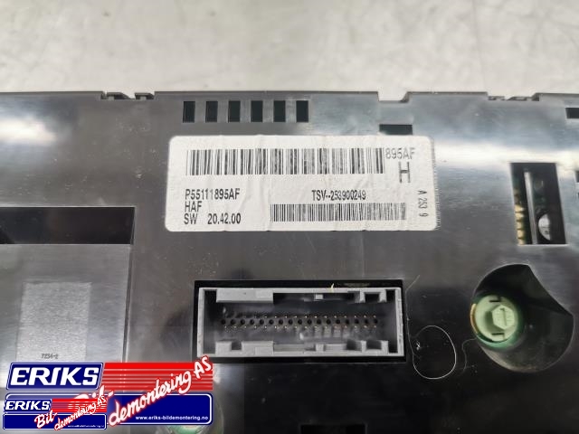 Varmeapparat betjening til Dodge Journey 2008-2010  (P55111895AF|)