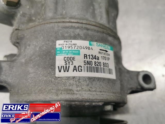Aircondition kompressor til Audi A3 2009-2012 (Type II, Fase 2)  (SANDEN|5N0 820 803|)