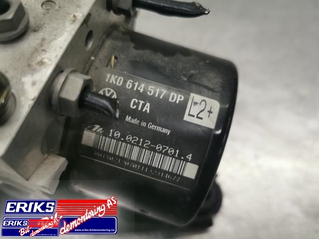 ABS sentral til VW Golf VI 2008-2012  (ATE|1K0 614 517 DP|1K0 907 379 BL|)