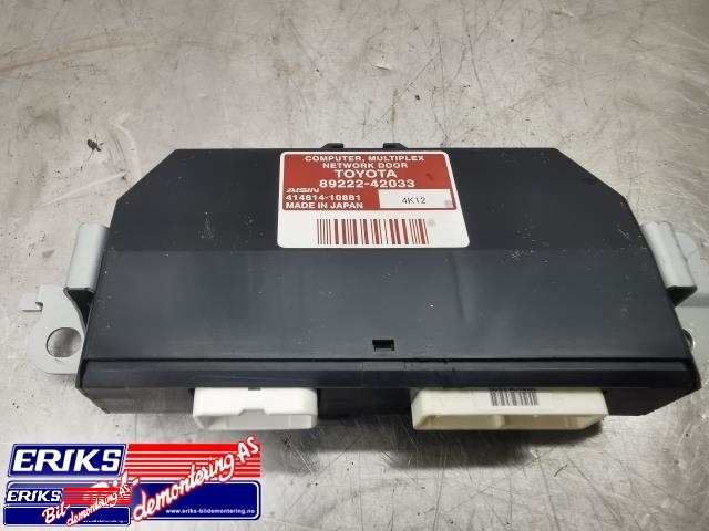 Styreenhet elektrisk bakluke til Toyota RAV4 2013-2015 (Type IV, Fase 1) (AISIN|89222-42033|)